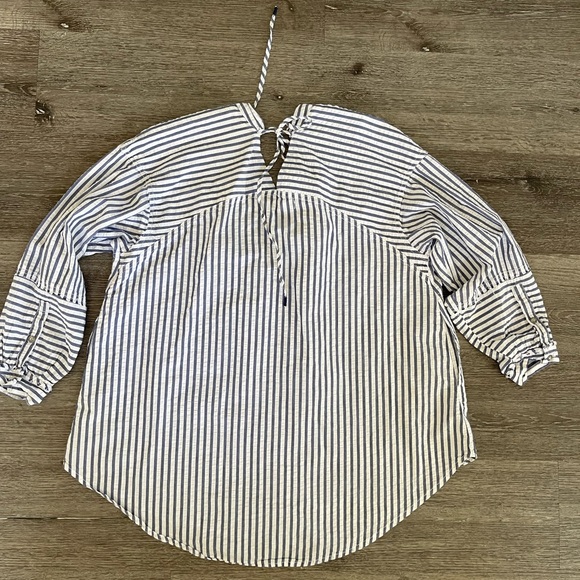 Striped Button-Up Shirt - Picture 4 of 4